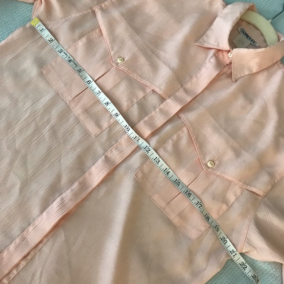 💲⬇️ VINTAGE/ textured pocket boxy blouse - Picture 9 of 10